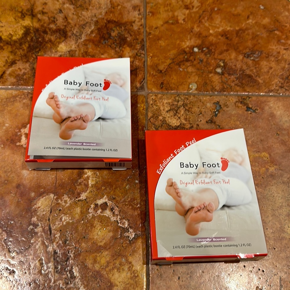 2 - Baby Foot Original peels